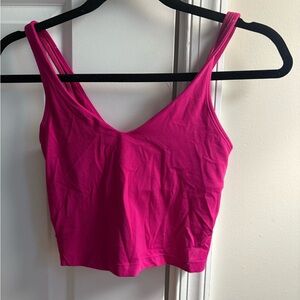 Vibrant Pink Crop Top